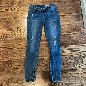 Never Worn Pistola Skinny Jeans with ankle Zipper Size 27